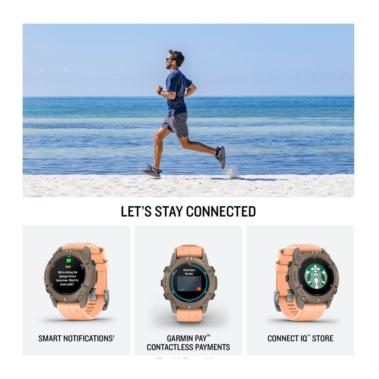 Garmin Descent G2 Dive 45mm GPS Smart Watch (Paloma with Shell Pink Band)