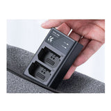 K&F Concept 7.4V 2280mAh 2-Pack Rechargeable Li-Ion Battery Charger Set for Sony Alpha Series