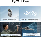 DJI Flip Mini Camera Drone with Kingston 128GB MicroSDXC Canvas Go Plus Memory Card Bundle