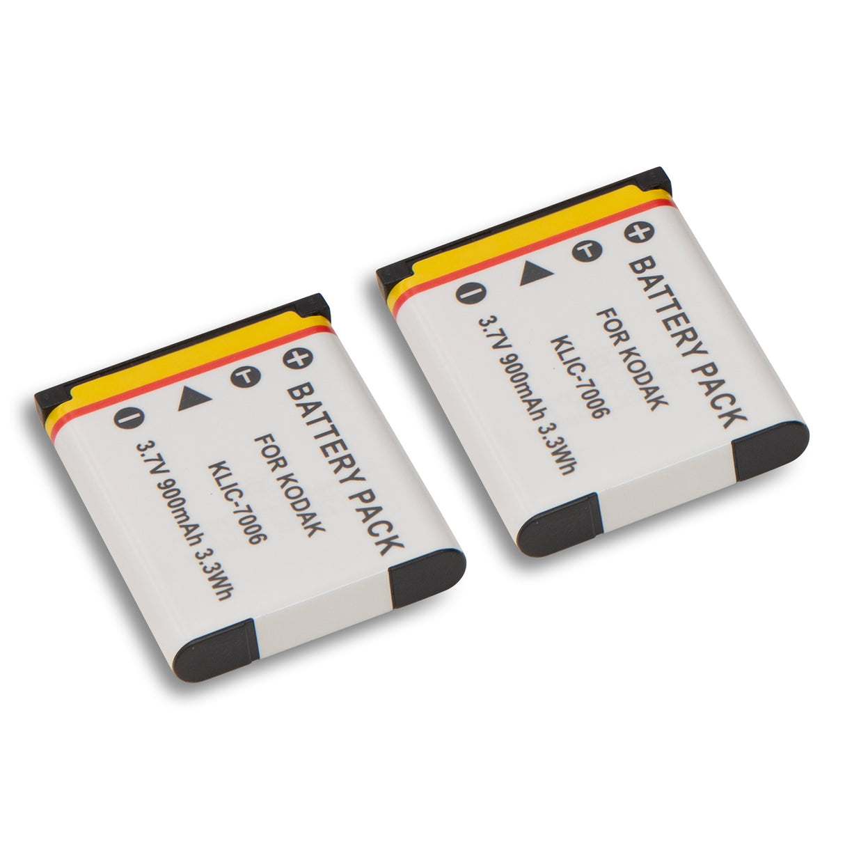 Koah Pro Rechargeable Lithium-Ion Battery 2-Pack and Charger for Kodak KLIC-7006