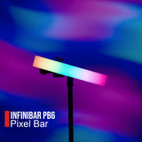 Aputure Infinibar PB6 Flexible Wireless Pixel Bar with INFINIBAR PB6 Light Modifier Softbox Bundle