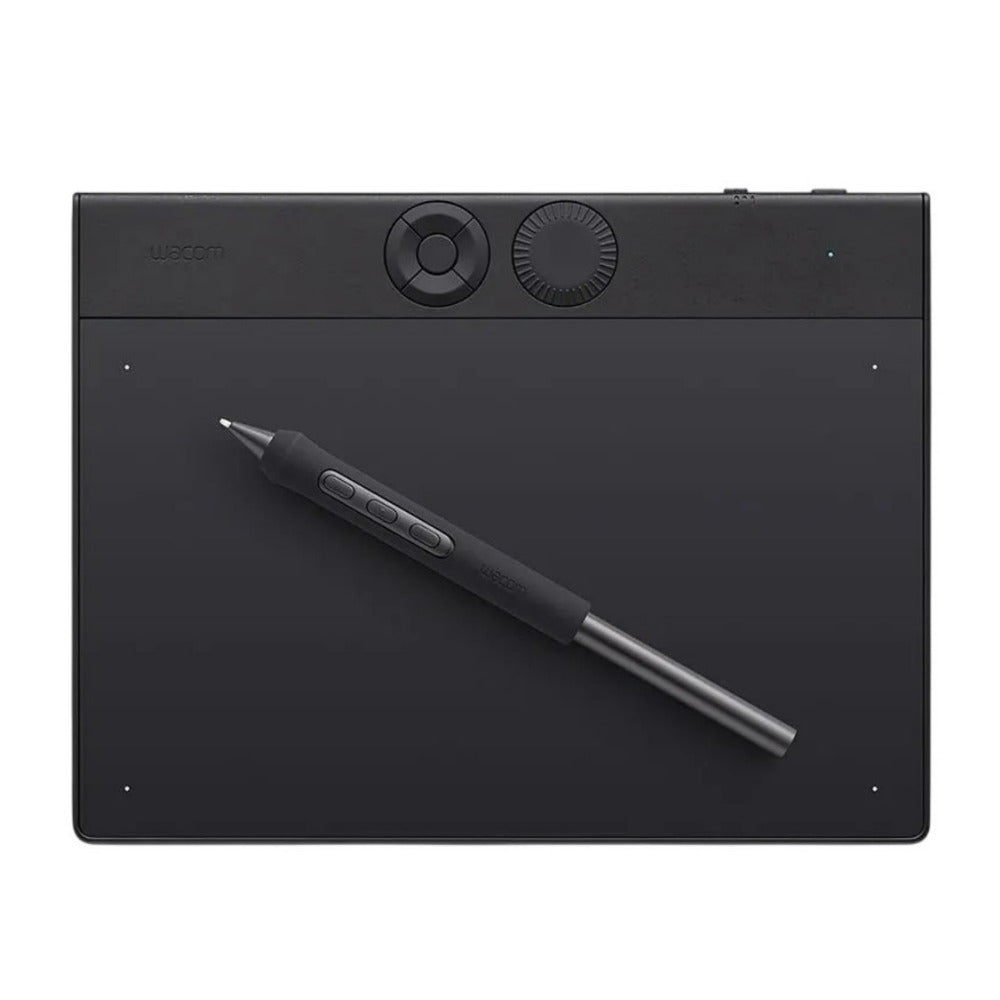 Wacom Intuos Pro Creative Pen Tablet with Ultra-Thin Design and Ergonomic Layout (Small, Black)