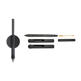 Wacom Intuos Pro Creative Pen Tablet with Ultra-Thin Design and Ergonomic Layout (Medium, Black)