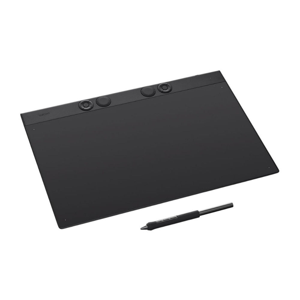 Wacom Intuos Pro Creative Pen Tablet with Ultra-Thin Design and Ergonomic Layout (Large, Black)