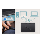 Wacom Intuos Pro Creative Pen Tablet with Ultra-Thin Design and Ergonomic Layout (Large, Black)