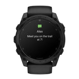 Garmin tactix 8 51mm AMOLED Sapphire Edition Smartwatch with Built-In Flashlight (Black)