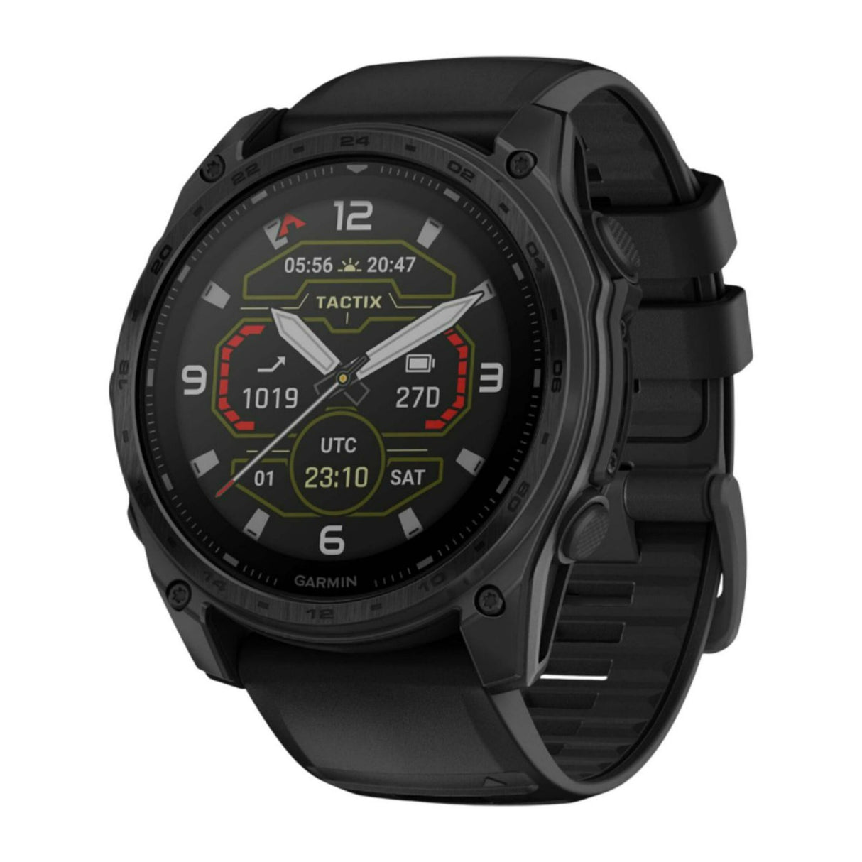 Garmin tactix 8 51mm Sapphire Solar Elite Edition Smartwatch with Built-In Flashlight (Black)