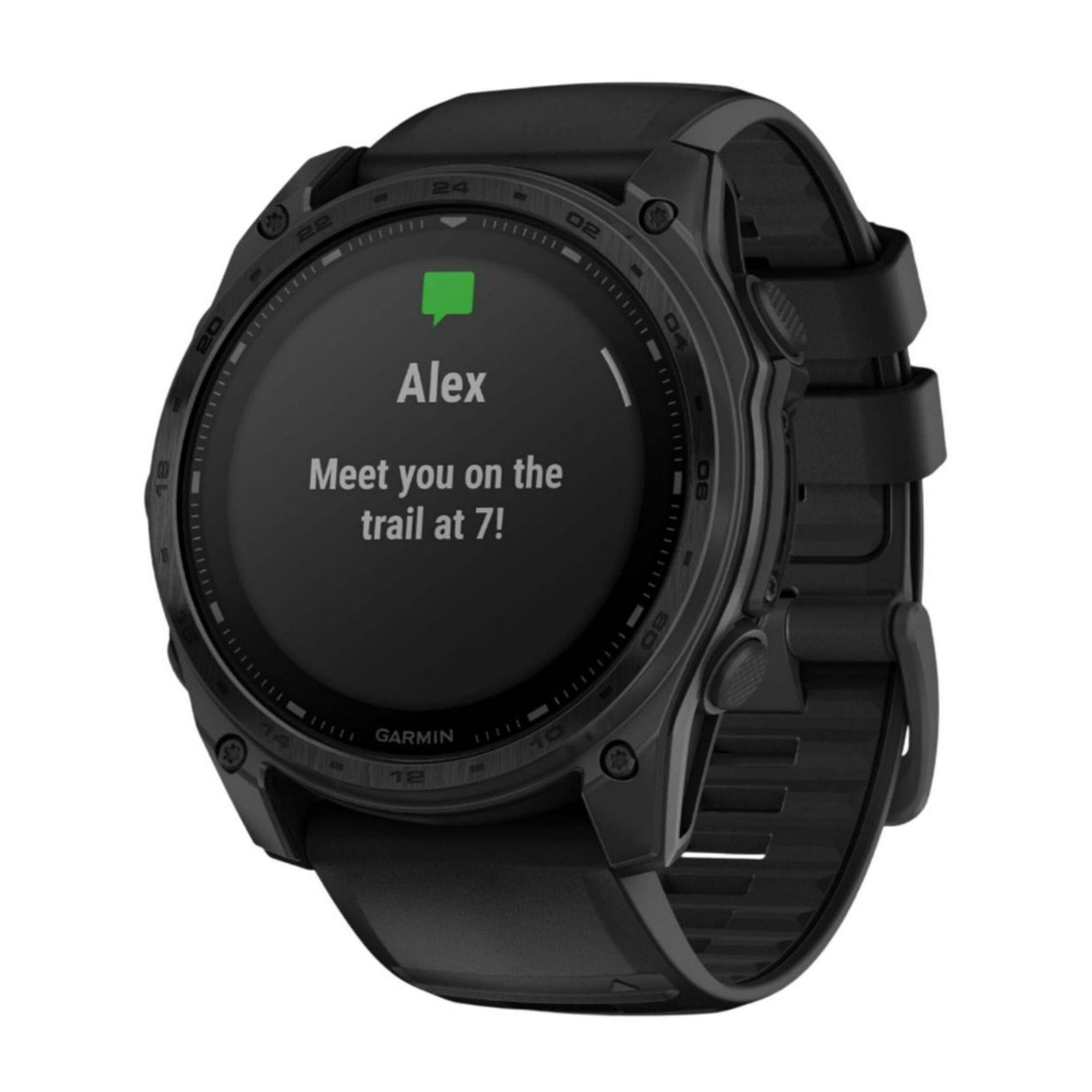 Garmin tactix 8 51mm Sapphire Solar Elite Edition Smartwatch with Built-In Flashlight (Black)