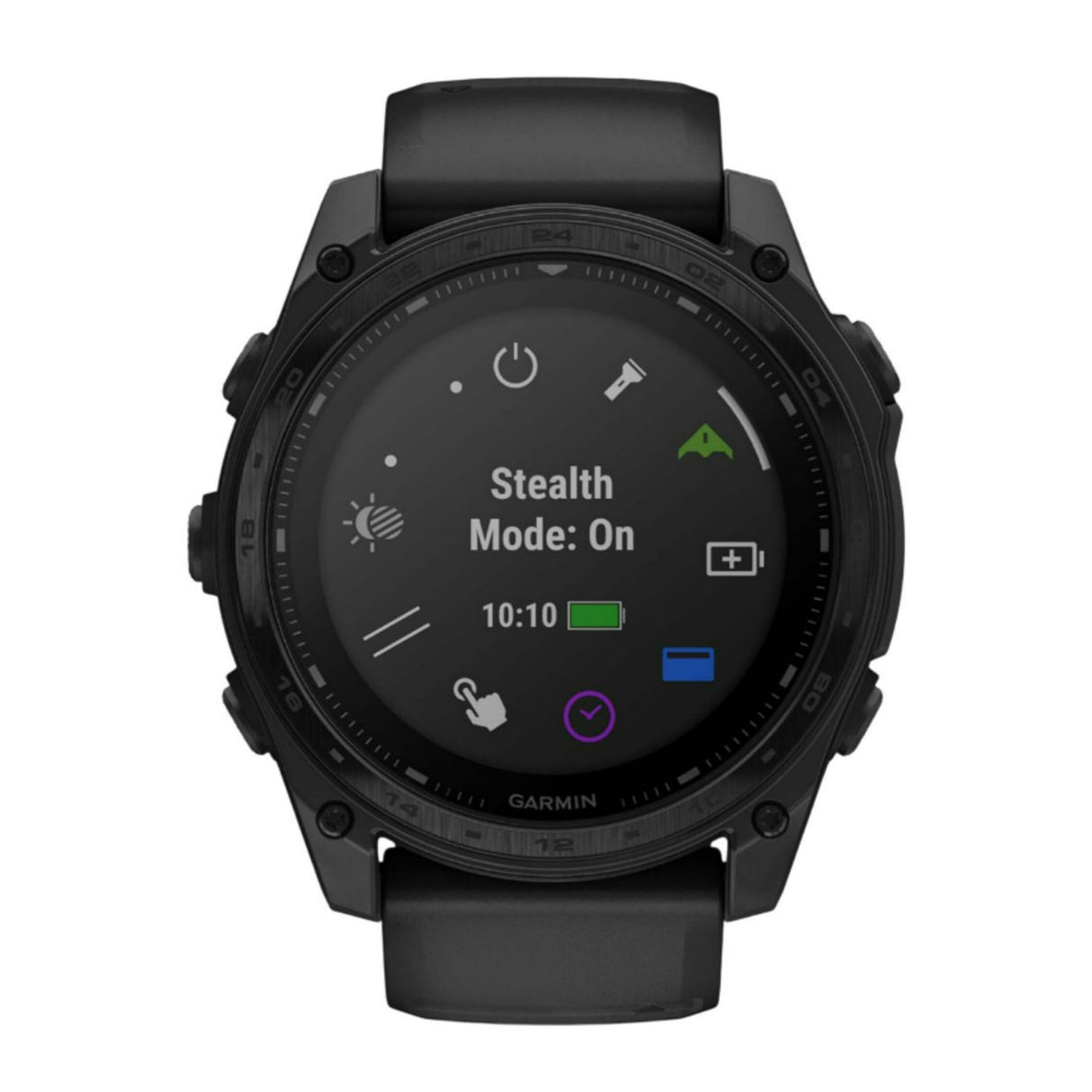 Garmin tactix 8 51mm Sapphire Solar Elite Edition Smartwatch with Built-In Flashlight (Black)