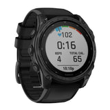 Garmin tactix 8 51mm Sapphire Solar Elite Edition Smartwatch with Built-In Flashlight (Black)