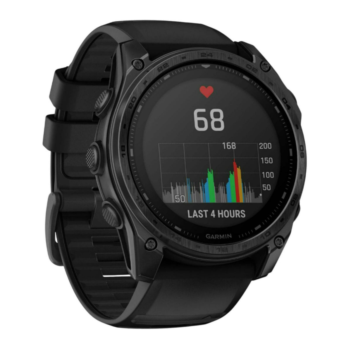 Garmin tactix 8 51mm Sapphire Solar Elite Edition Smartwatch with Built-In Flashlight (Black)