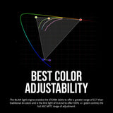 Aputure STORM 1200x Dual-Color Point Source Light Fixture (Black) with Bowens Mount Fresnel Bundle