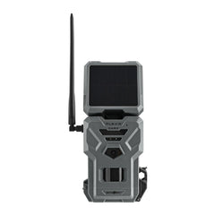 SPYPOINT FLEX-S DARK Cellular Night Vision Trail Camera with Solar Panel and Dual SIM (Gray)