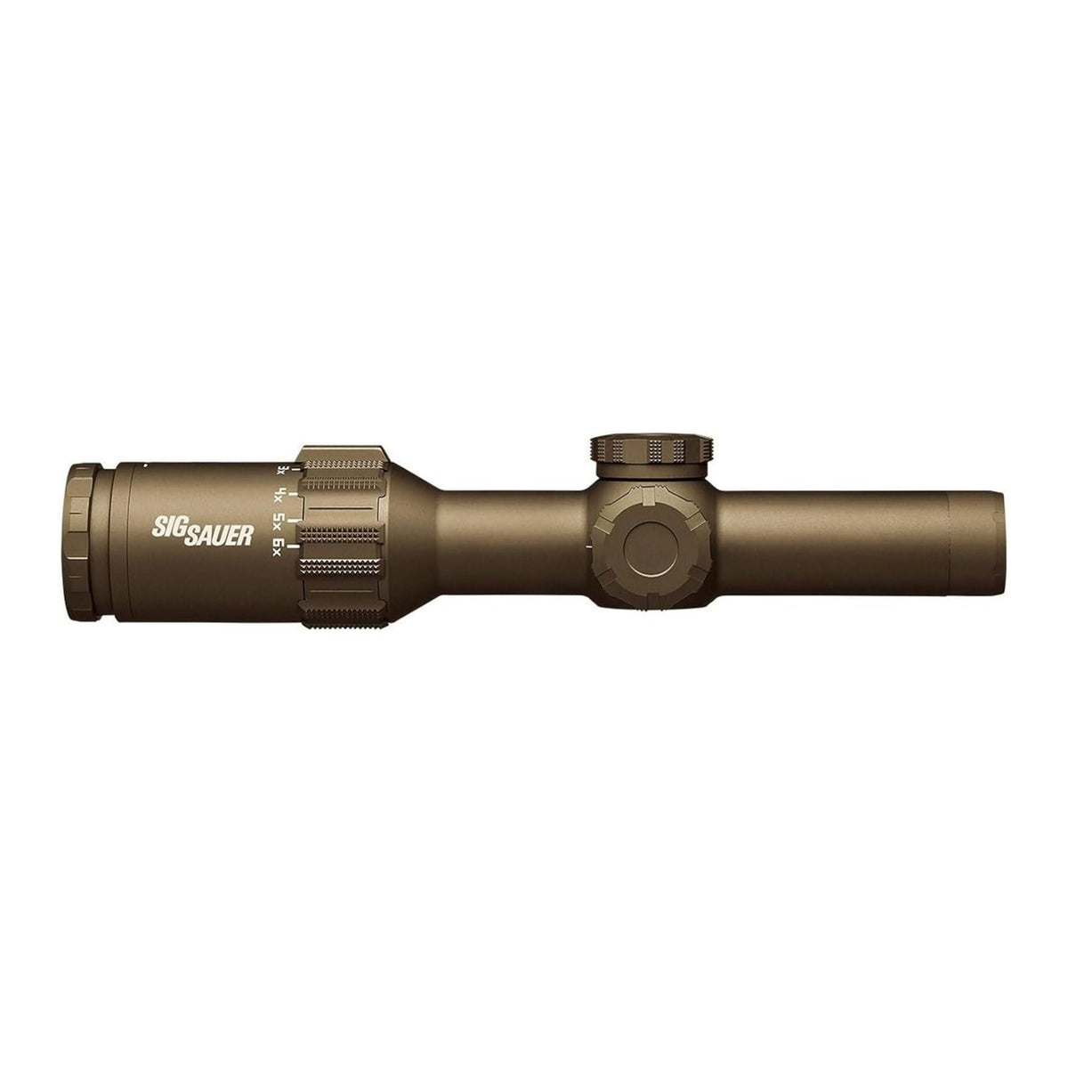 SIG SAUER TANGO6T Scope with 6x Zoom, Illuminated Reticle, and Waterproof Body (Flat Dark Earth)