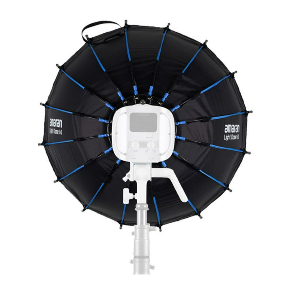 amaran Light Dome 60 2-Feet Circular Bowens Mount Softbox with Quick-Release Rod Design