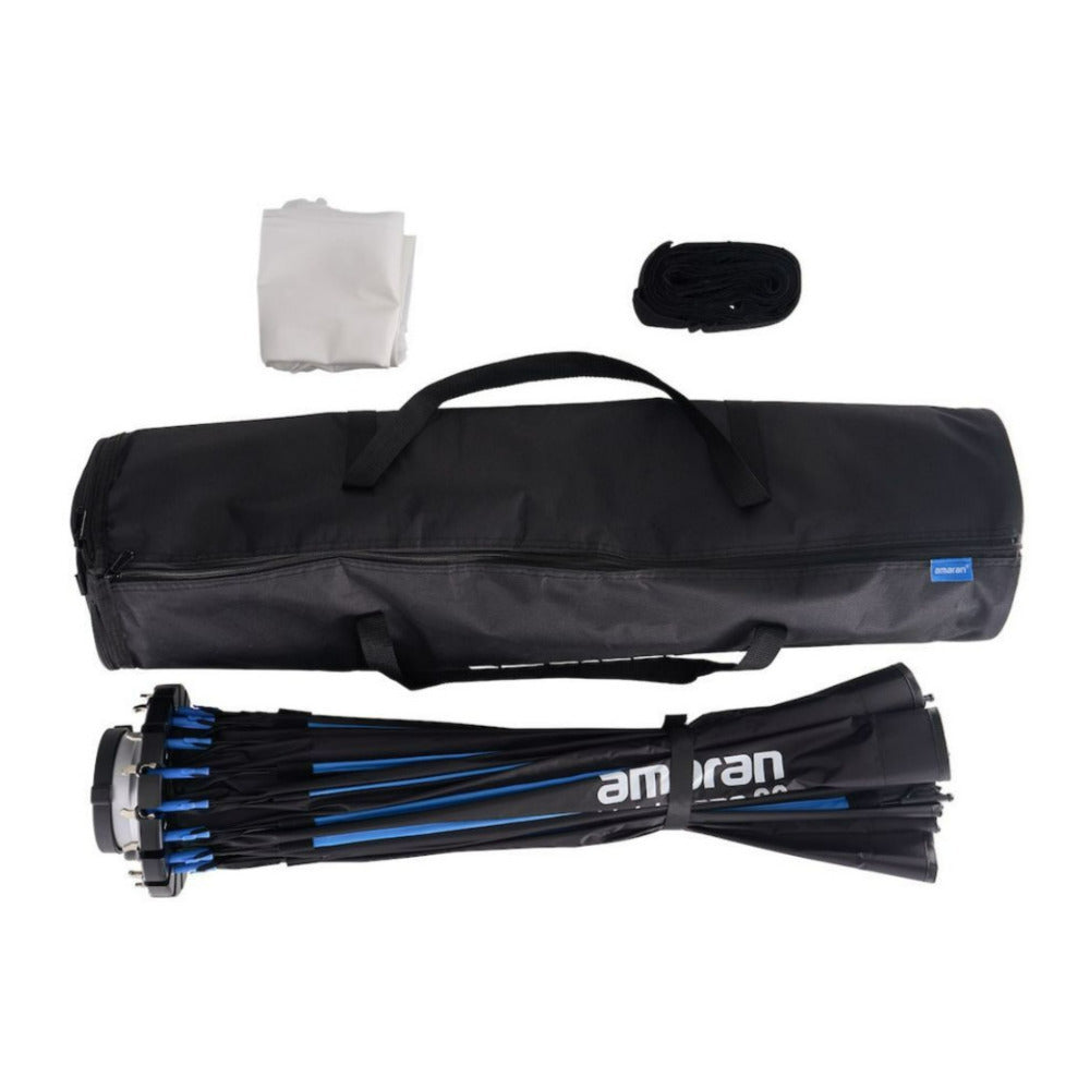 amaran Light Dome 90 3-Feet Large Circular Bowens Mount Softbox with Quick-Release Rod Design