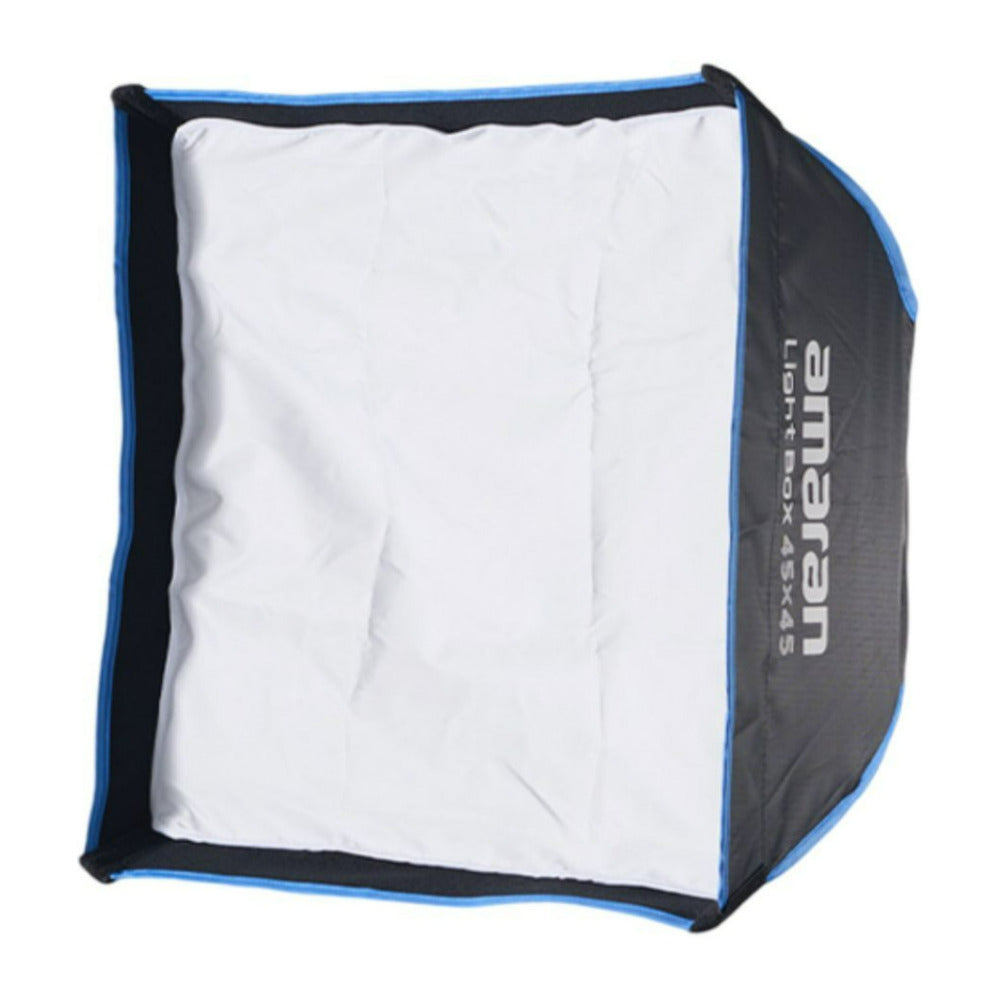 amaran Light Box 45 x 45 Compact Lightweight Square Bowens Mount Softbox with Collapsible Design
