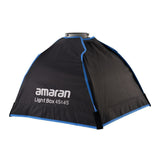 amaran Light Box 45 x 45 Compact Lightweight Square Bowens Mount Softbox with Collapsible Design