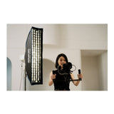 amaran Light Box 30x120 One-Snap Setup Narrow Rectangular Bowens Mount Softbox with Diffusion