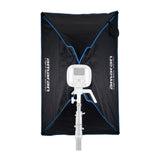 amaran Light Box 60x90 One-Snap Setup Slim Rectangular Bowens Mount Softbox with Light Control Grid