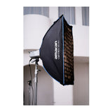 amaran Light Box 60x90 One-Snap Setup Slim Rectangular Bowens Mount Softbox with Light Control Grid