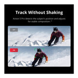 DJI Osmo Action 5 Pro Adventure Combo with Carrying Case and 128GB SDXC MicroSD Memory Card Bundle