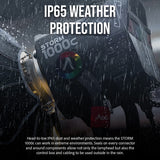 Aputure Storm 1000c Point-Source Fixture with Wide Hyper Reflector (Black) with Black Fresnel Bundle