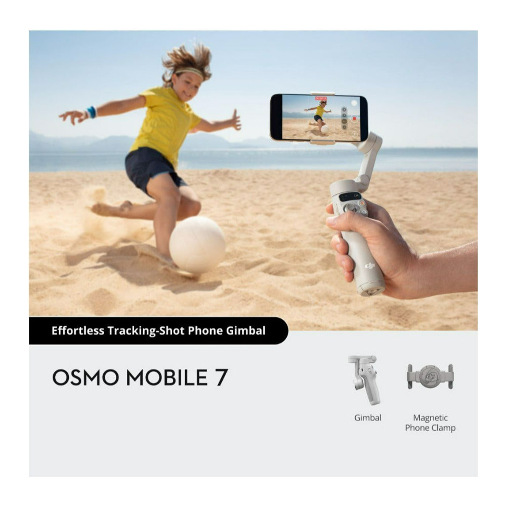 DJI Osmo Mobile 7 Intelligent Tracking Phone Gimbal with 7th-Gen Stabilization and ActiveTrack 7.0