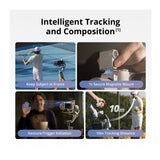 DJI RS 4 Mini Combo Gimbal Stabilizer for Cameras with Auto Axis Locks and Briefcase Handle