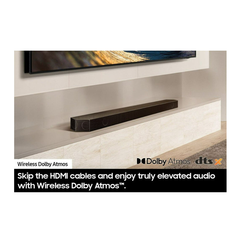 Samsung HW-Q800D Q-Series 5.1.2 ch. Wireless Dolby Atmos Soundbar with Q-Symphony (Black)