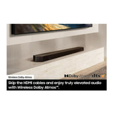 Samsung HW-Q800D Q-Series 5.1.2 ch. Wireless Dolby Atmos Soundbar with Q-Symphony (Black)
