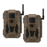 Muddy Matrix 2.0 Power Pack 36MP Dual Network Cellular Camera with Two Batteries (Brown, 2-Pack)