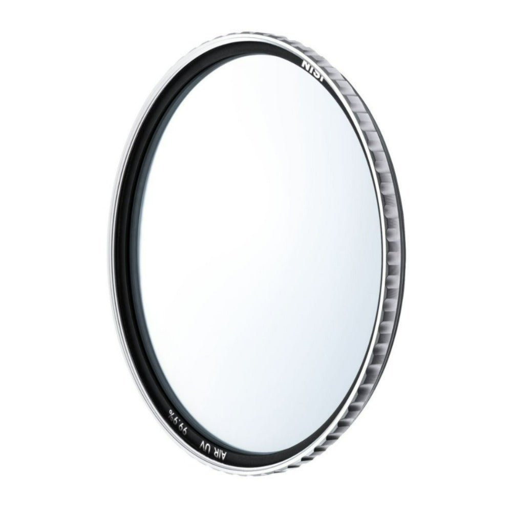 NiSi Air UV 62mm Filter for 100MP Cameras with 48-Layer Nano-Coating, and Durable Brass Frame