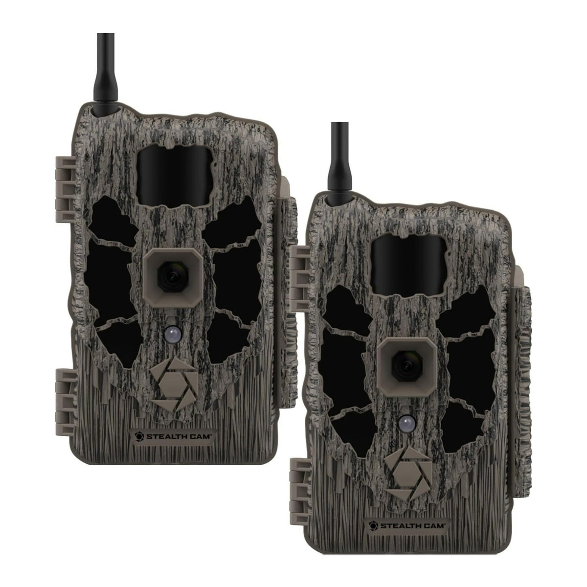 Stealth Cam Deceptor Max 2.0 Dual Core Cellular Camera with 40MP Photo Resolution (Brown, 2-Pack)