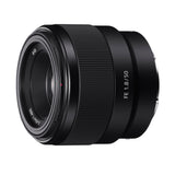 Sony FE 50mm f/1.8 Lens with 64GB Memory Card Bundle