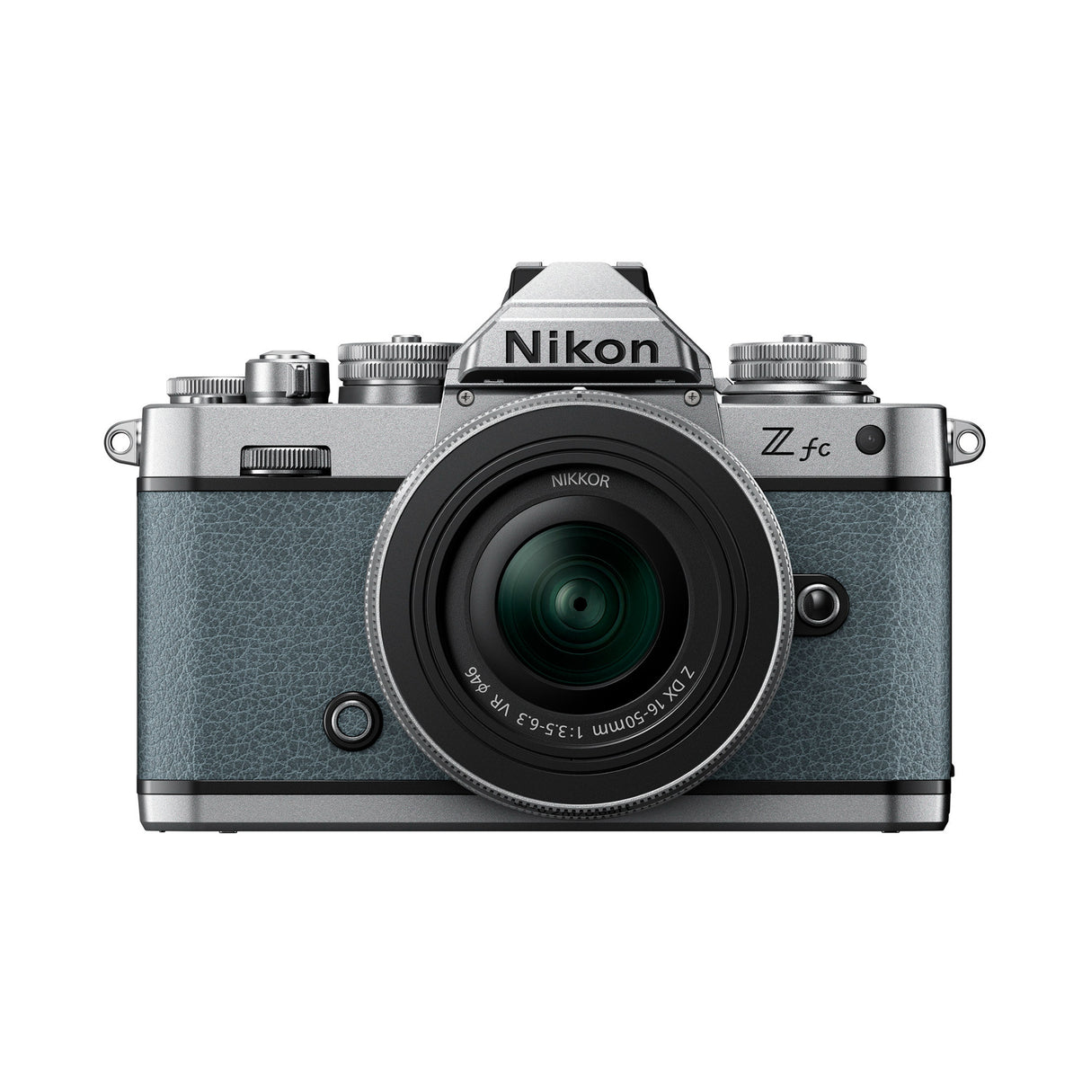 Nikon Z fc Mirrorless Camera with Z DX 16-50mm f/3.5-6.3 VR Lens (Chalk Blue)