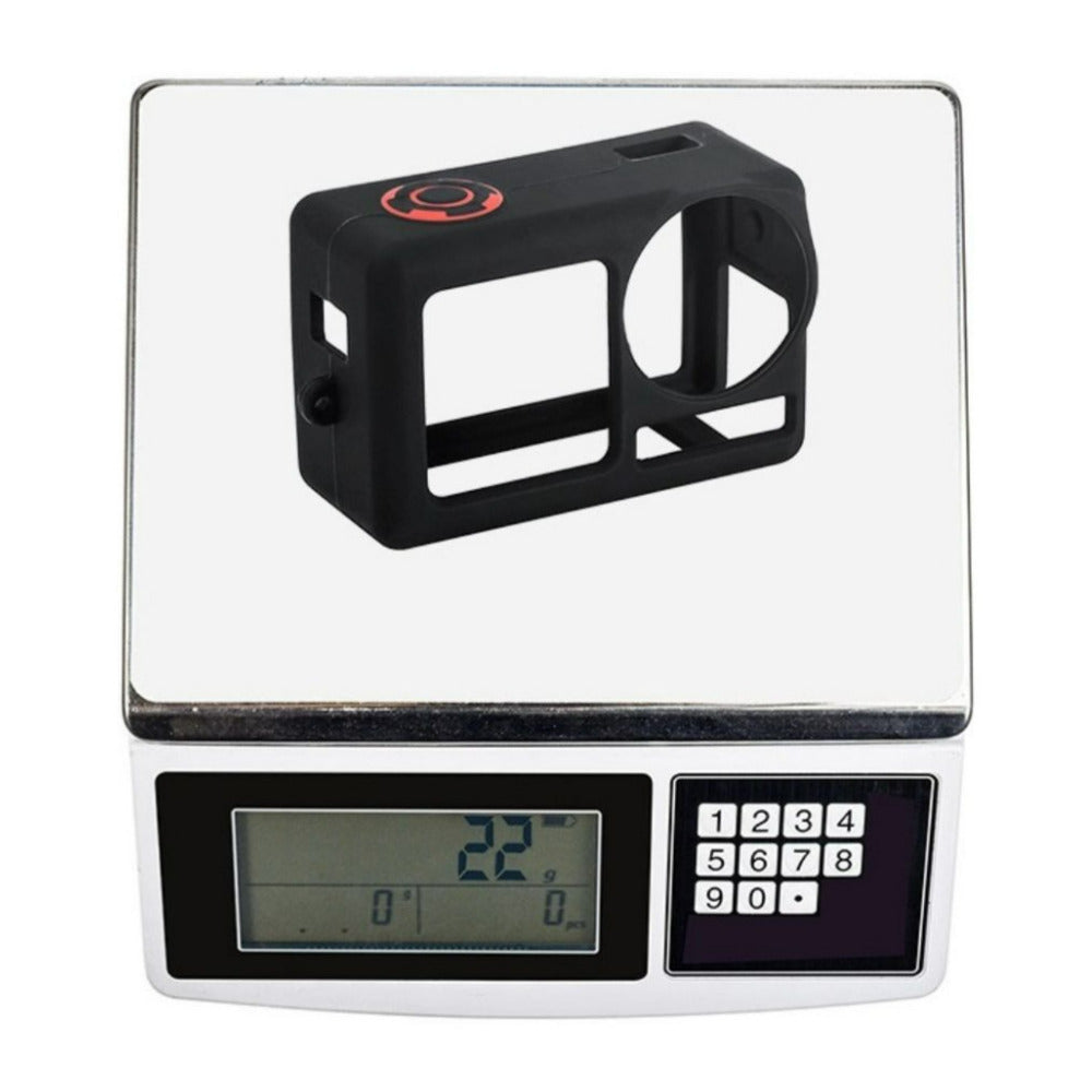 STARTRC Silicone Shock-Absorbent Protective Case with Lens Cap Kit for DJI Action 5 Pro (Black)