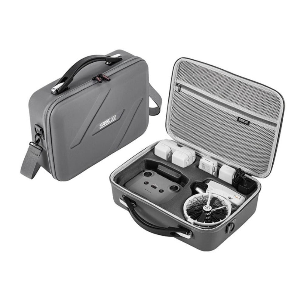 STARTRC Carrying Bag for DJI Flip Fly More Combo RC 2 and RC-N3 with PU Fabric Construction (Gray)