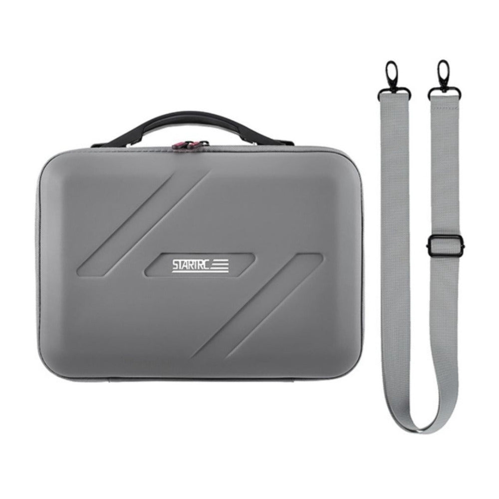 STARTRC Carrying Bag for DJI Flip Fly More Combo RC 2 and RC-N3 with PU Fabric Construction (Gray)