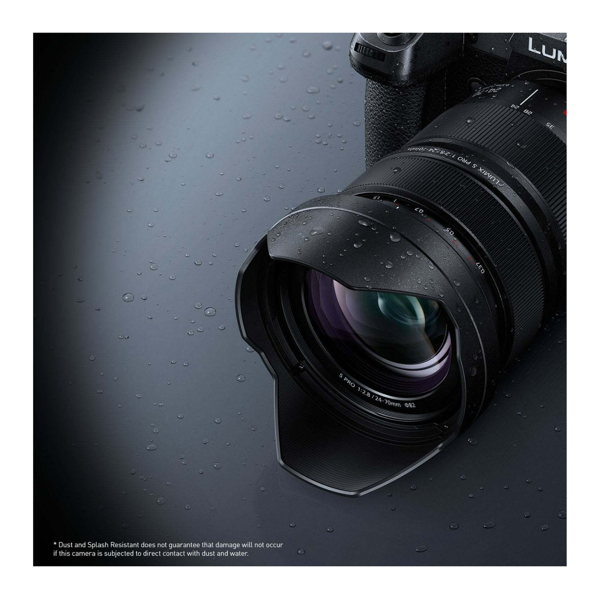 Panasonic S-E2470 Lumix S Pro 24-70mm F2.8 Large-Aperture Standard Zoom Lens (Black, Refurbished)