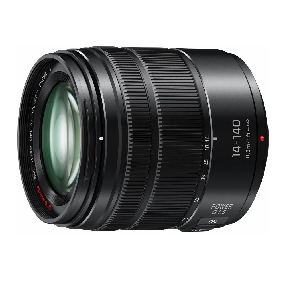 Panasonic H-FSA14140 Lumix G Vario 14-140mm F3.5-5.6 II ASPH. Power O.I.S. Lens (Black, Refurbished)