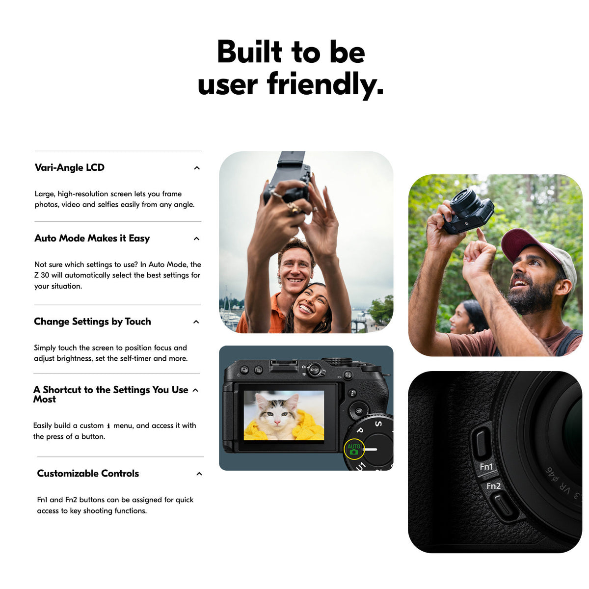 Nikon Z 30 Creators Kit  w/ NIKKOR  DX 16-50mm f/3.5-6.3 VR