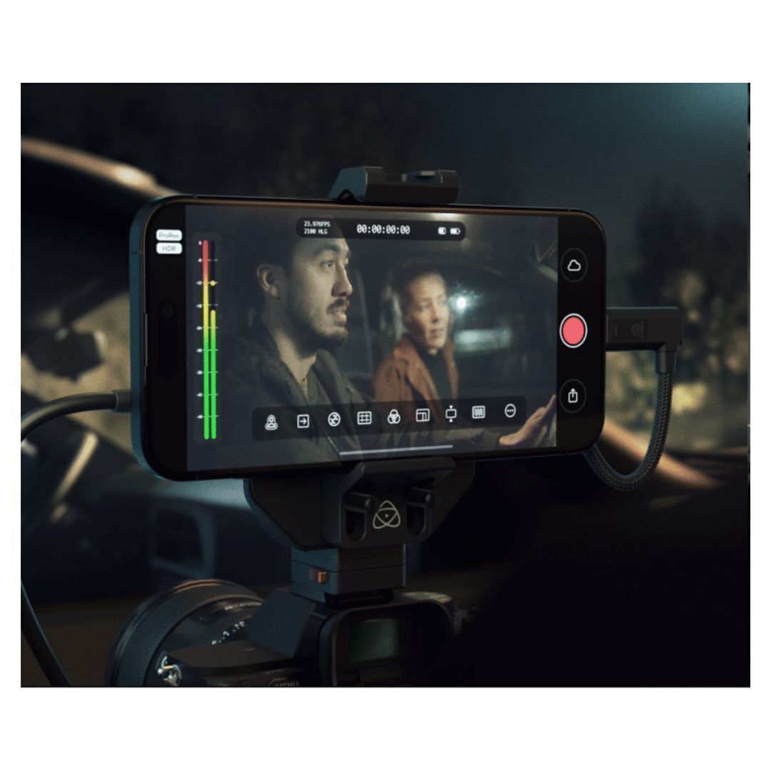 Atomos Ninja Phone for Video Professionals with 5-Inch and 7-Inch Monitor Mount and Sunhood Bundle