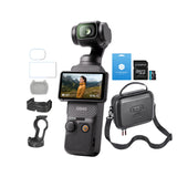 DJI Osmo Pocket 3 Action Camera with DJI Care Refresh 2-Year Plan, and 256GB Memory Card Bundle