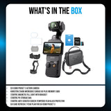 DJI Osmo Pocket 3 Action Camera with DJI Care Refresh 2-Year Plan, and 256GB Memory Card Bundle