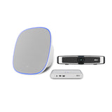 AVer FONE700 Ceiling Speakerphone System with Noise Suppression and VB130 4K Videobar (White) Bundle