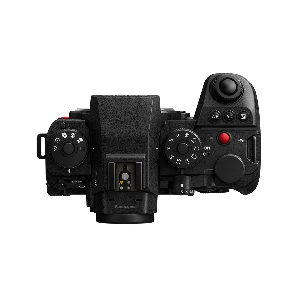 Panasonic LUMIX S1RII Full Frame 44.3MP Black Mirrorless Hybrid Digital Camera