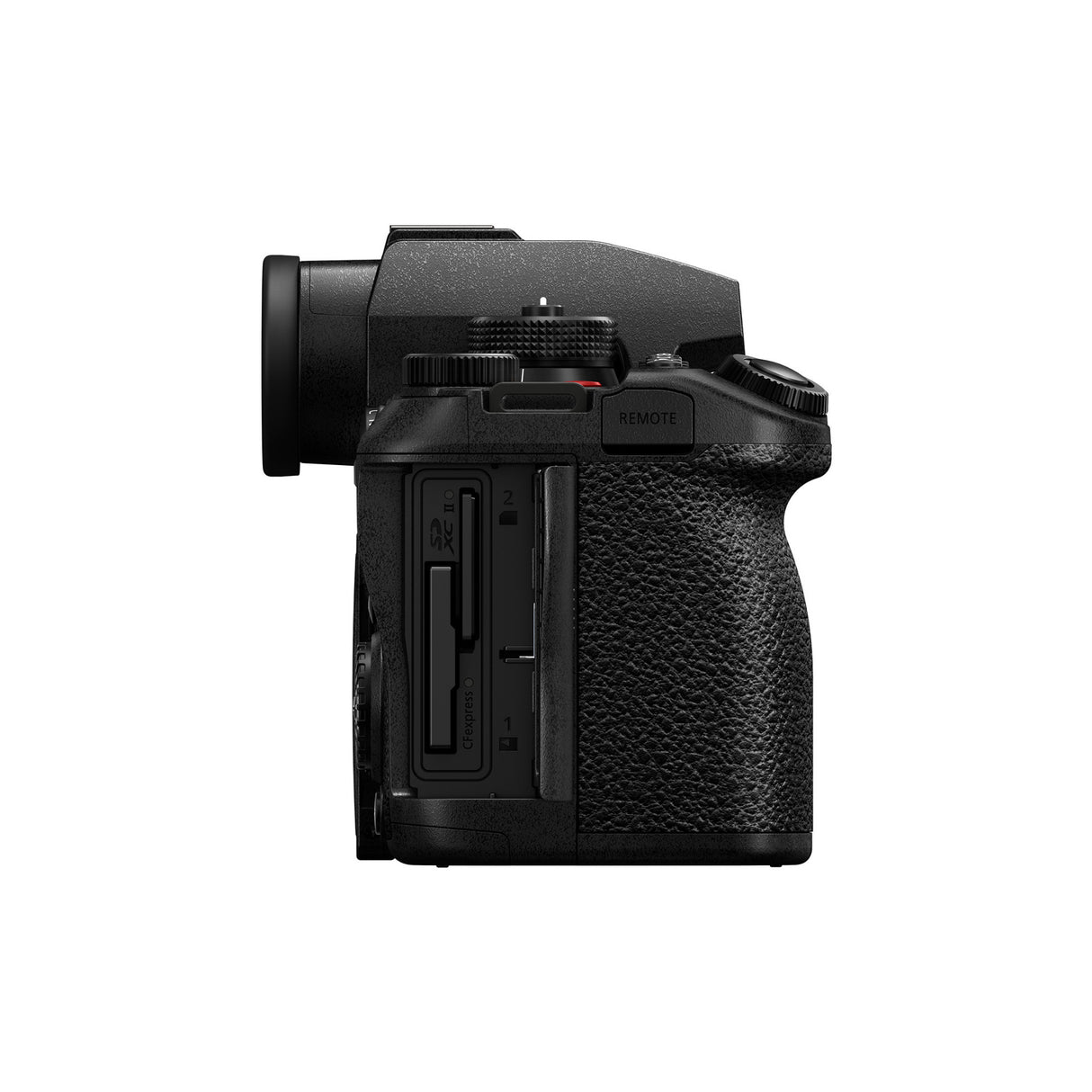 Panasonic LUMIX S1RII Full Frame 44.3MP Black Mirrorless Hybrid Digital Camera