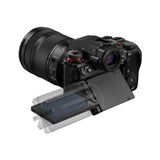 Panasonic LUMIX S1RII Full Frame 44.3MP Black Mirrorless Hybrid Digital Camera