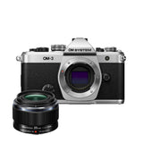OM SYSTEM Om-3 Mirrorless Micro Four Thirds Lens System Camera and 25mm F1.8 II Lens Bundle